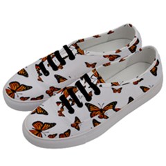 Monarch Butterflies Men s Classic Low Top Sneakers by SpinnyChairDesigns