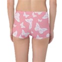 Pink and White Butterflies Reversible Boyleg Bikini Bottoms View2