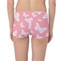 Pink and White Butterflies Reversible Boyleg Bikini Bottoms View4