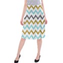 Chevron  Midi Beach Skirt View1