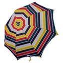 Horizontal Colored Stripes Hook Handle Umbrellas (Large) View2