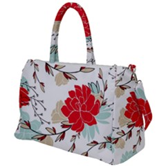 Floral Pattern  Duffel Travel Bag by Sobalvarro