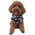 Black and White Triangles Pattern Dog Sweater View1