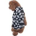 Black and White Triangles Pattern Dog Sweater View2