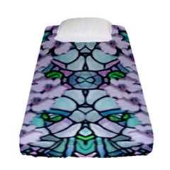 Paradise Flowers In Paradise Colors Fitted Sheet (single Size)