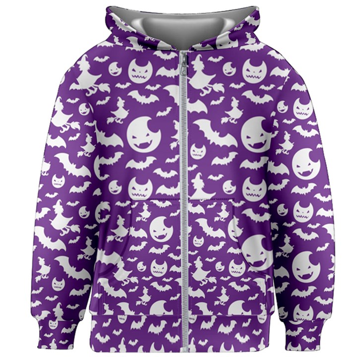 Halloween  Kids  Zipper Hoodie Without Drawstring