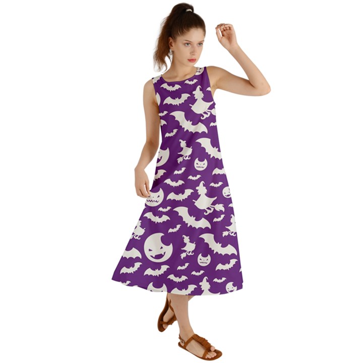 Halloween  Summer Maxi Dress