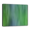 Green Blue Gradient Batik Deluxe Canvas 24  x 20  (Stretched) View1