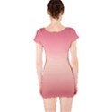 Pink Blush Gradient Ombre Colors Short Sleeve Bodycon Dress View2