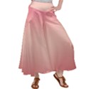 Pink Blush Gradient Ombre Colors Satin Palazzo Pants View1