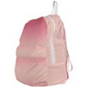 Pink Blush Gradient Ombre Colors Foldable Lightweight Backpack View4