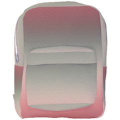 Tea Rose And Sage Gradient Ombre Colors Full Print Backpack by SpinnyChairDesigns