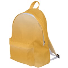 Saffron Yellow And Cream Gradient Ombre Color The Plain Backpack by SpinnyChairDesigns