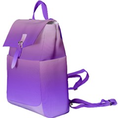 Plum And Violet Purple Gradient Ombre Color Buckle Everyday Backpack by SpinnyChairDesigns