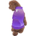 Plum and Violet Purple Gradient Ombre Color Dog Sweater View2