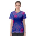 Bi Floral-pattern-background-1308 Women s Sport Mesh Tee View1