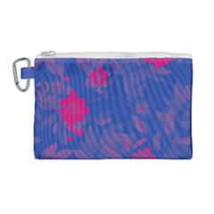 Bi Floral-pattern-background-1308 Canvas Cosmetic Bag (large)