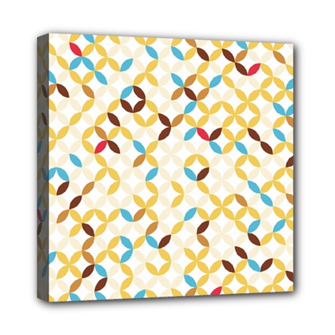 Tekstura-seamless-retro-pattern Mini Canvas 8  X 8  (stretched) by Sobalvarro