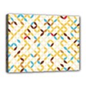 Tekstura-seamless-retro-pattern Canvas 16  x 12  (Stretched) View1