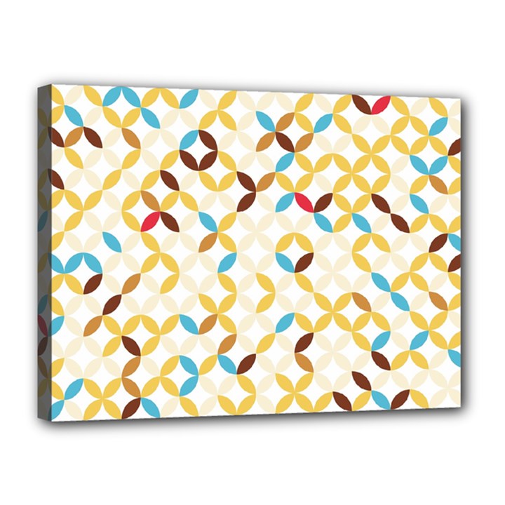 Tekstura-seamless-retro-pattern Canvas 16  x 12  (Stretched)