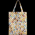 Tekstura-seamless-retro-pattern Zipper Classic Tote Bag View2