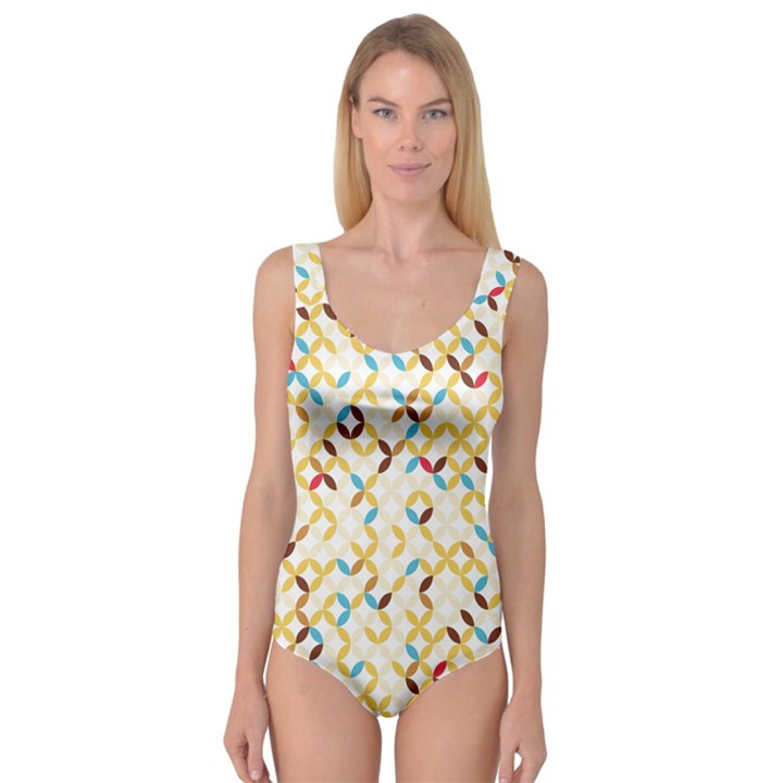 Tekstura-seamless-retro-pattern Princess Tank Leotard 