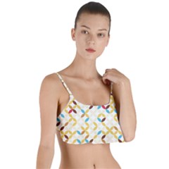 Tekstura-seamless-retro-pattern Layered Top Bikini Top  by Sobalvarro