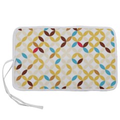 Tekstura-seamless-retro-pattern Pen Storage Case (m)