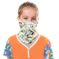 Tekstura-seamless-retro-pattern Face Covering Bandana (kids)