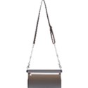 Brown and Grey Gradient Ombre Color Mini Crossbody Handbag View2