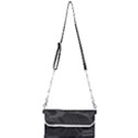 Black Tourmaline Stone Geometric Pattern Mini Crossbody Handbag View1