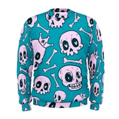 Skull Men s Sweatshirt by Sobalvarro