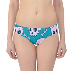 Skull Hipster Bikini Bottoms by Sobalvarro