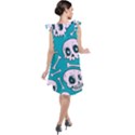 Skull Tie Up Tunic Dress View2