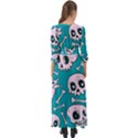 Skull Button Up Maxi Dress View2