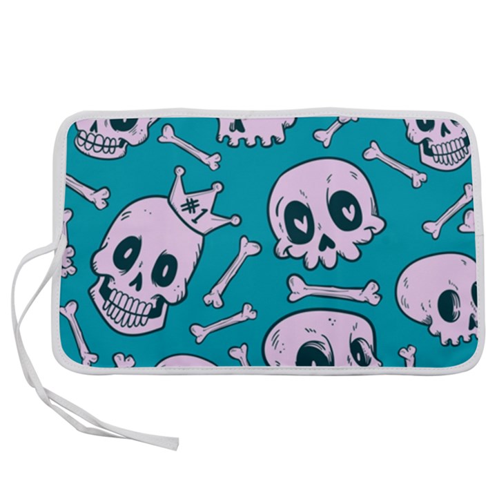 Skull Pen Storage Case (L)