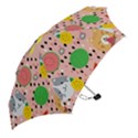 Cats and fruits  Mini Folding Umbrellas View2