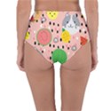 Cats and fruits  Reversible High-Waist Bikini Bottoms View4