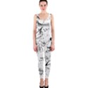 Black and White Music Notes One Piece Catsuit View1