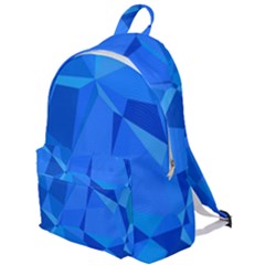 Electric Blue Geometric Pattern The Plain Backpack