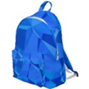 Electric Blue Geometric Pattern The Plain Backpack View1