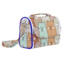 Colorful-baby-bear-cartoon-seamless-pattern Satchel Shoulder Bag View2