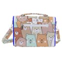 Colorful-baby-bear-cartoon-seamless-pattern Satchel Shoulder Bag View3