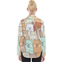 Colorful-baby-bear-cartoon-seamless-pattern Womens Long Sleeve Shirt View2