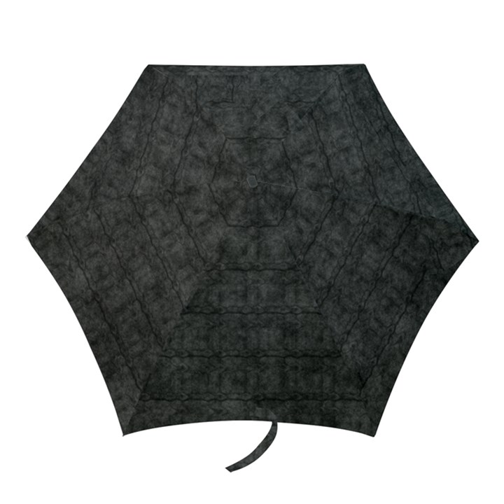 Matte Charcoal Black Color  Mini Folding Umbrellas