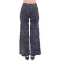 Matte Charcoal Black Color  So Vintage Palazzo Pants View1