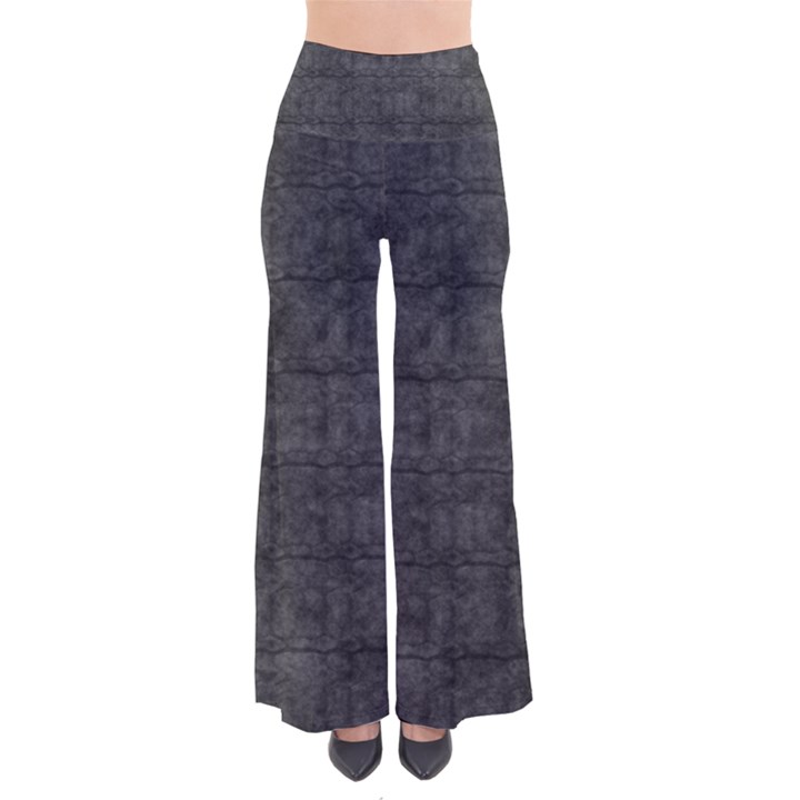 Matte Charcoal Black Color  So Vintage Palazzo Pants