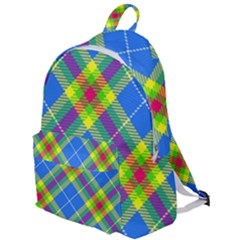 Clown Costume Plaid Striped The Plain Backpack by SpinnyChairDesigns