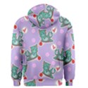 Playing cats Men s Zipper Hoodie View2