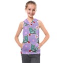 Playing cats Kids  Sleeveless Hoodie View1